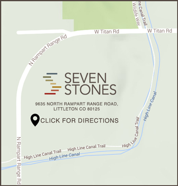 map to Seven Stones Cemetery near Denver www.discoversevenstones.com