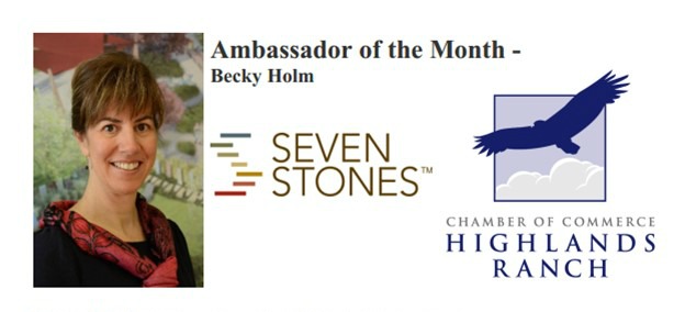 Seven Stones Becky Holm is Ambassador of the Month